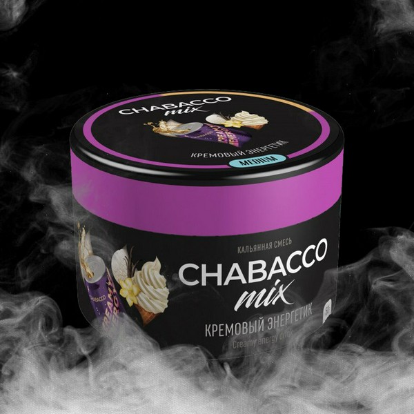 CHABACCO MEDIUM MIX - CREAMY ENERGY DRINK (Кремовый Енергетик) - 50GR (M)