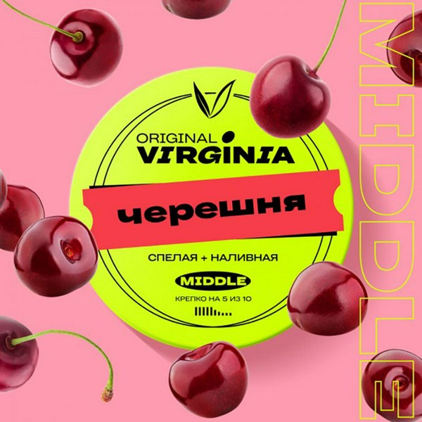 ORIGINAL VIRGINIA MIDDLE - ЧЕРЕШНЯ 100 (M)