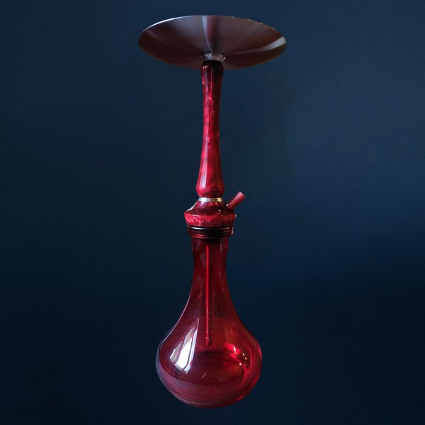 ШАХТА UNION - SLEEK РЕСТ АКРИЛ FULL (Красный) (Шахта,блюдце,мундштук,уплотнители)