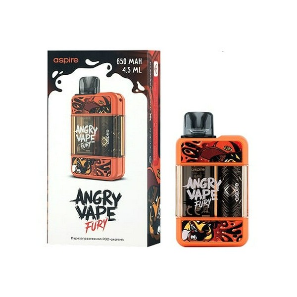BRUSKO ANGRY VAPE FURY Оранжевый 650 mAh