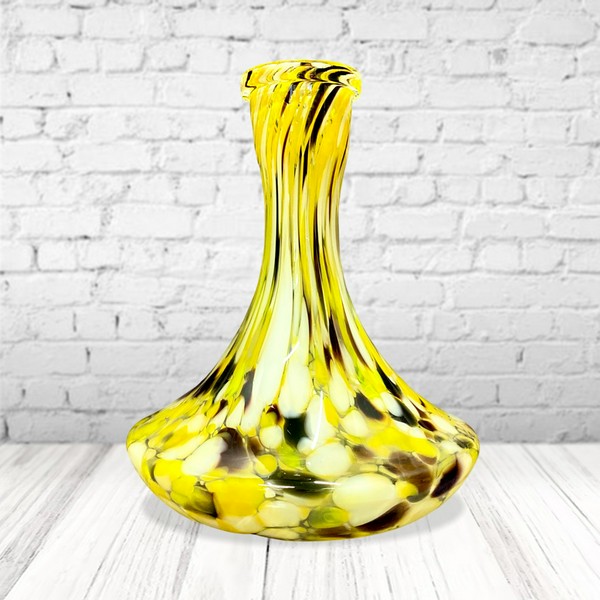 КОЛБА HOOKAH TREE С3 ЖЕЛТЫЙ И БЕЛЫЙ МАРГАНЕЦ