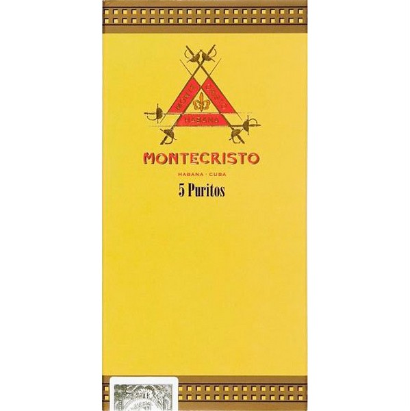 MONTECRISTO PURITO Сигариллы (пачка 5 шт.) (M)