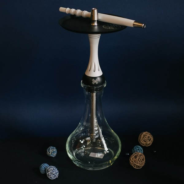 ШАХТА ALPHA HOOKAH - MODEL X SHOW WHITE
