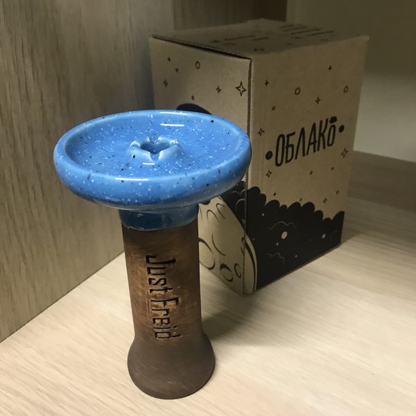 ЧАША ОБЛАКО - PHUNNEL S GLAZE BLUE (LOGO)