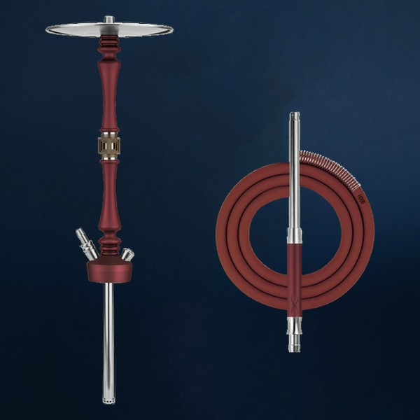 ШАХТА HOOB - MARS PRO ВИННЫЙ КРАСНЫЙ,НЕРЖ.СТАЛЬ (Шахта, шланг,мундштук, пружина)