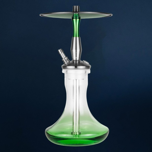 КАЛЬЯН HOOB - CYBER Нержавеющая сталь (Зеленый G30)