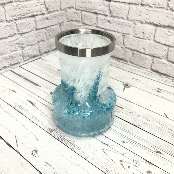 КОЛБА - PIZDUK PRO бело-голубая