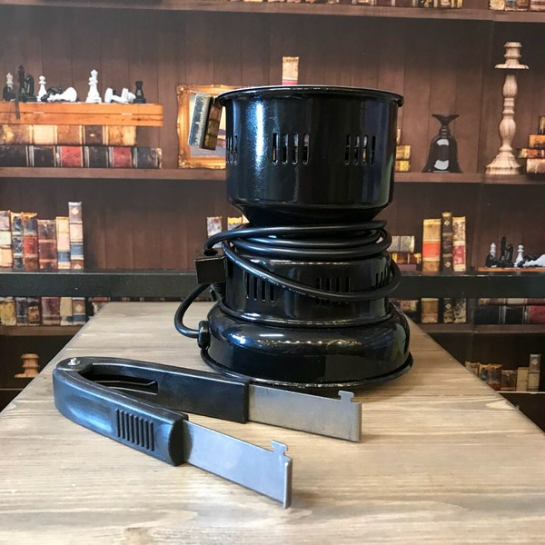 ПЕЧКА ДЛЯ РОЗЖИГА УГЛЯ ECS-2 ЧЕРНАЯ