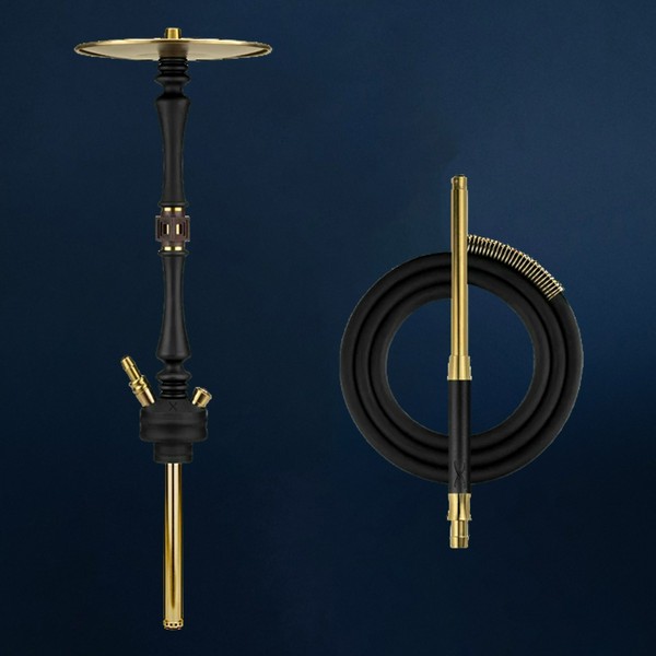 ШАХТА HOOB - MARS ЧЕРНЫЙ,ЗОЛОТО (Шахта, шланг,мундштук, пружина)